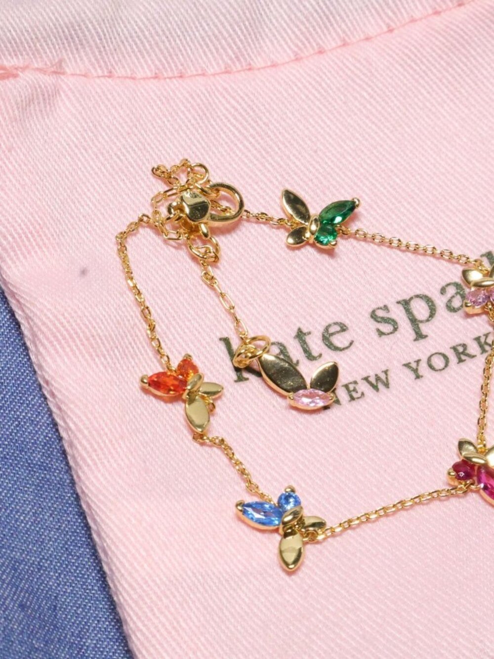Kate Spade Social Butterfly Charm Bracelet